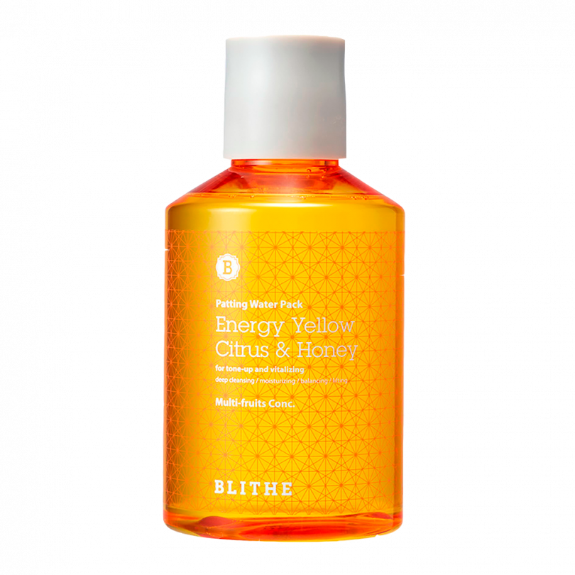 Сплэш-маска для сияния "Energy Yellow Citrus and Honey Splash Mask", 150 мл, Blithe