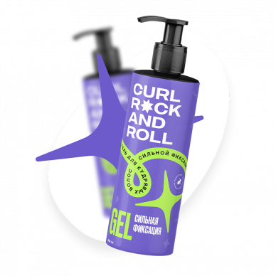 Гель сильной фиксации Curl Rock and Roll